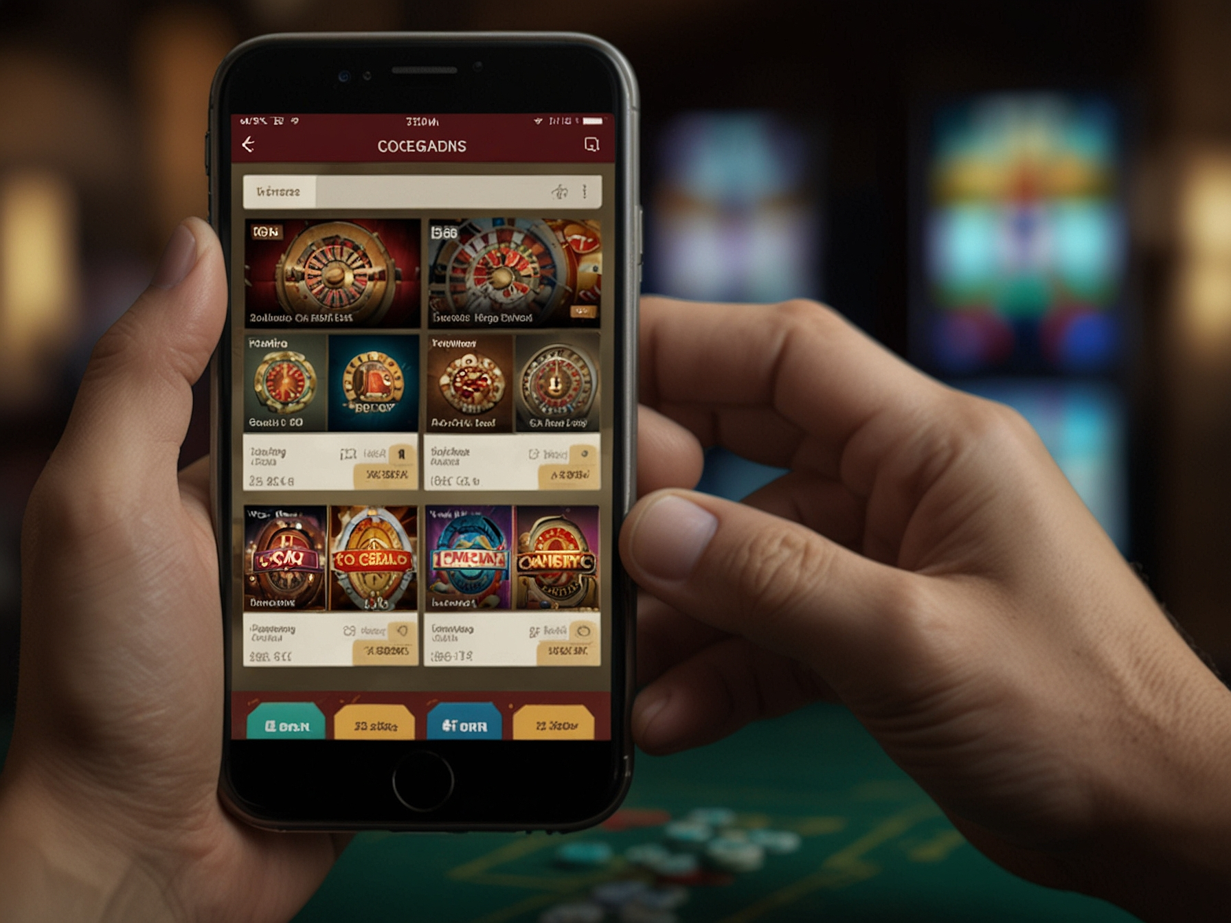 Mobile Webseite SG Casino